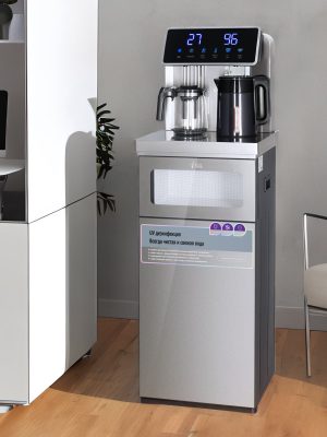 Кулер с чайным столиком Тиабар Ecotronic TB30-LNR UV grey (без охлаждения)